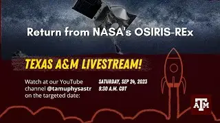 Livestream of the first American asteroid sample return from NASA's OSIRIS-REx!