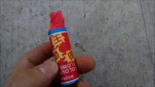 Coloured Flower Salute Firecracker