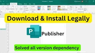 How to Download and Install Microsoft Publisher Latest Version | MS Office Publisher