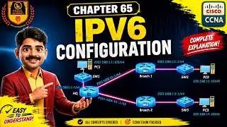 Cisco IPv6 Configuration Tutorial for Beginners | Complete Lab Setup | CCNA 200-301