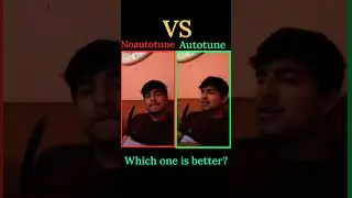 Autotune Vs Noautotune #song