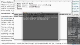 Drupal: Installing Drush with One Command