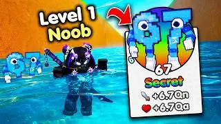 Starting Over as NOOB with OP SECRET in Dive For Brainrots! (Roblox)
