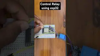 How to control Relay using esp32 