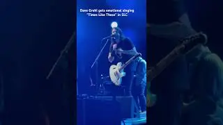 Dave Grohl gets emotional singing “Times Like These” at USANA, Ut.