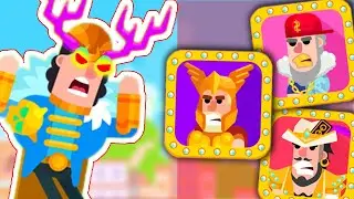 IceKing vs JeremyDump ThorThunderGod GameCardMaster Bowmasters 2021 Game Tricker 63