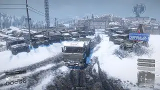 SnowRunner. Регион Амур. Финал сложного уровня.