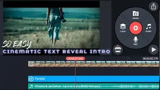 how to make easiest cinematic title revel 2021 || cinematic text reveal intro kinemaster ||