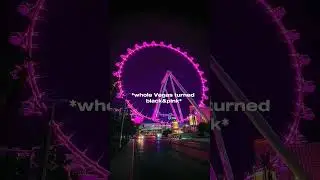 the blackpink effect in las vegas🤌🛐