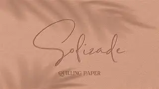 Sofizade Quilling Paper