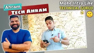 How To Make Intro Like Technical Guruji | How To Create Intro For Youtube Channel