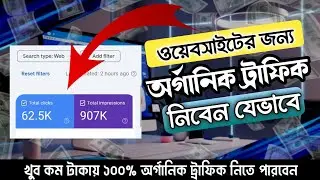 Profit Work BD থেকে ১০০% অর্গানিক ট্রাফিক নিন | How to buy organic traffic for website at low price