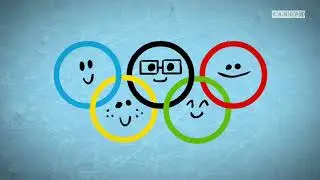 Comment dessiner les anneaux du drapeau olympique [SPORT ET MATHS] 📏