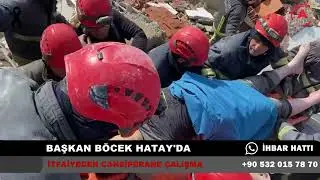 BAŞKAN BÖCEK HATAY'DA