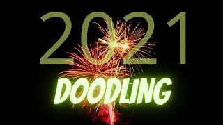 Doodle Video/ New Year 2021 Doodling/ Wishing New Year Using Doodle Art