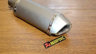 Akrapovic за 50$ или как сбросить пару лишних килограмм.....с мотоцикла)
