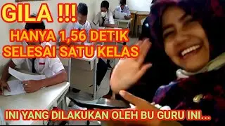 serunya mengoreksi ujian siswa dengan cara begini, hanya 1,56 detik selesai