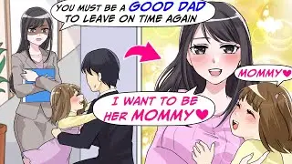 [RomCom]My strict boss finds out the truth about my daughter and changes her attitude?![Manga Dub]