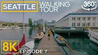 Virtual Walking Tour in Seattle - Exploring the Streets of Emerald City in 8K 360° VR - Part 7