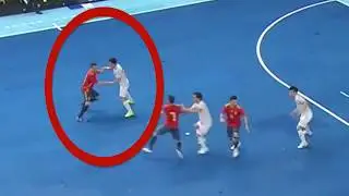 【FUTSAL TAKTIK INDIVIDU】"DESMARQUE"   Set Pieces：Kick in   JAPANvsSPAIN