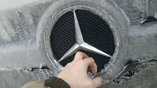 Попал под ледяной дождь.