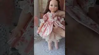 Маленькая барышня.  #творчество #doll #игрушки