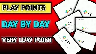 Google play points very low day by day play points |