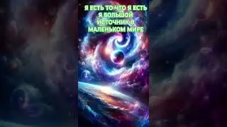 Мини аффирмация Я ЕСТЬ ЗДЕСЬ И СЕЙЧАС . Проговаривай 1 раз утром ! ❤️❤️❤️