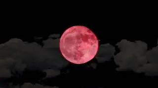 super blue blood  moon time lapse