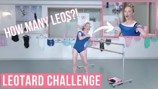 60 SECOND LEOTARD CHALLENGE + MAJOR SNEAK PEEKS