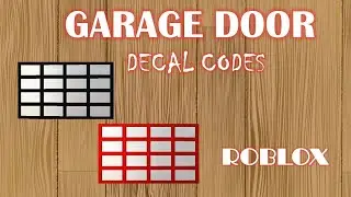 Garage Decal Codes [] Work at a Pizza Place [] ROBLOX