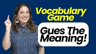 Test Your English Vocabulary | Expand your vocabulary words | Speak English Fluently 