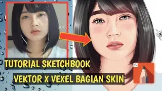 Tutorial Sketchbook Vektor x Vexel Bagian Skin