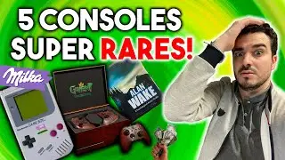 5 Consoles ULTRA RARES et CHÈRES! (Sortez les chéquiers)