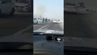 ЛОБОВОЕ ДТП. АВТОБУС КРОССОВЕР. ПРОКОПЬЕВСК.