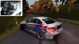 BMW F22 Comp Spec Drifts Rally Stage - Assetto Corsa - Fanatec Setup