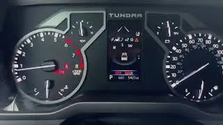 2024 Tundra Maintenance Reset