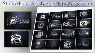2023 Studio Logo Psd Design Free Download/ full psd / Logo
