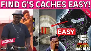 Where To Find ALL G's Gerald Caches Daily Collectibles Location In GTA 5 Online! G's Cache Locations