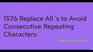 1576  Replace All 's to Avoid Consecutive Repeating Characters