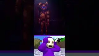 Tinky Winky Escape From Fnaf Into the pit Part 1 #shorts