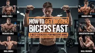 How to Get Bigger Biceps Fast: 5 Best Exercises | Bigger Biceps Workout | How to Get Bigger Biceps