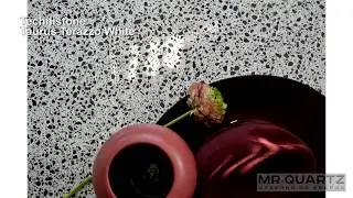 Кварцевый камень Technistone Taurus Terazzo White