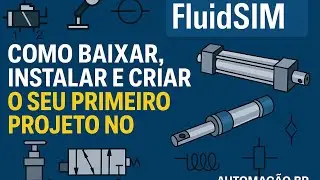 Learn how to create and simulate your first project using FluidSIM