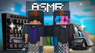 SMOOTH Keyboard + Mouse ASMR Sounds (ft. oB1ue) | Hypixel Bedwars