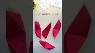 Paper Tetragonal Crystal | DIY Paper Crafts Ideas | Origami