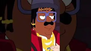 the cleveland show intro but is cleveland black or white?