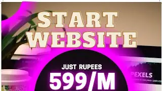 start website at just rupess 999/m, kamm karche me apna khudka website, saste me website banaye khud