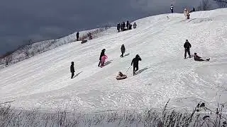 Зима 2023 года.  Зимние развлечения.  (17 февраля 2023 г.)