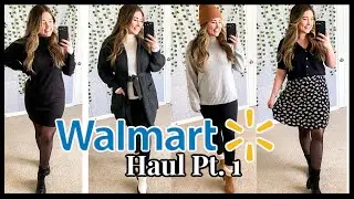 HUGE WALMART TRY ON HAUL PT. 1 | Walmart Clothing Haul 2021 |  #amandaclaypool #walmartfashion